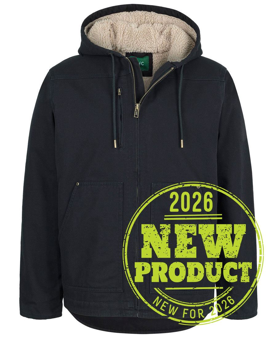 Colours of Cotton C of C HOODED BARN JACKET 3BHJ