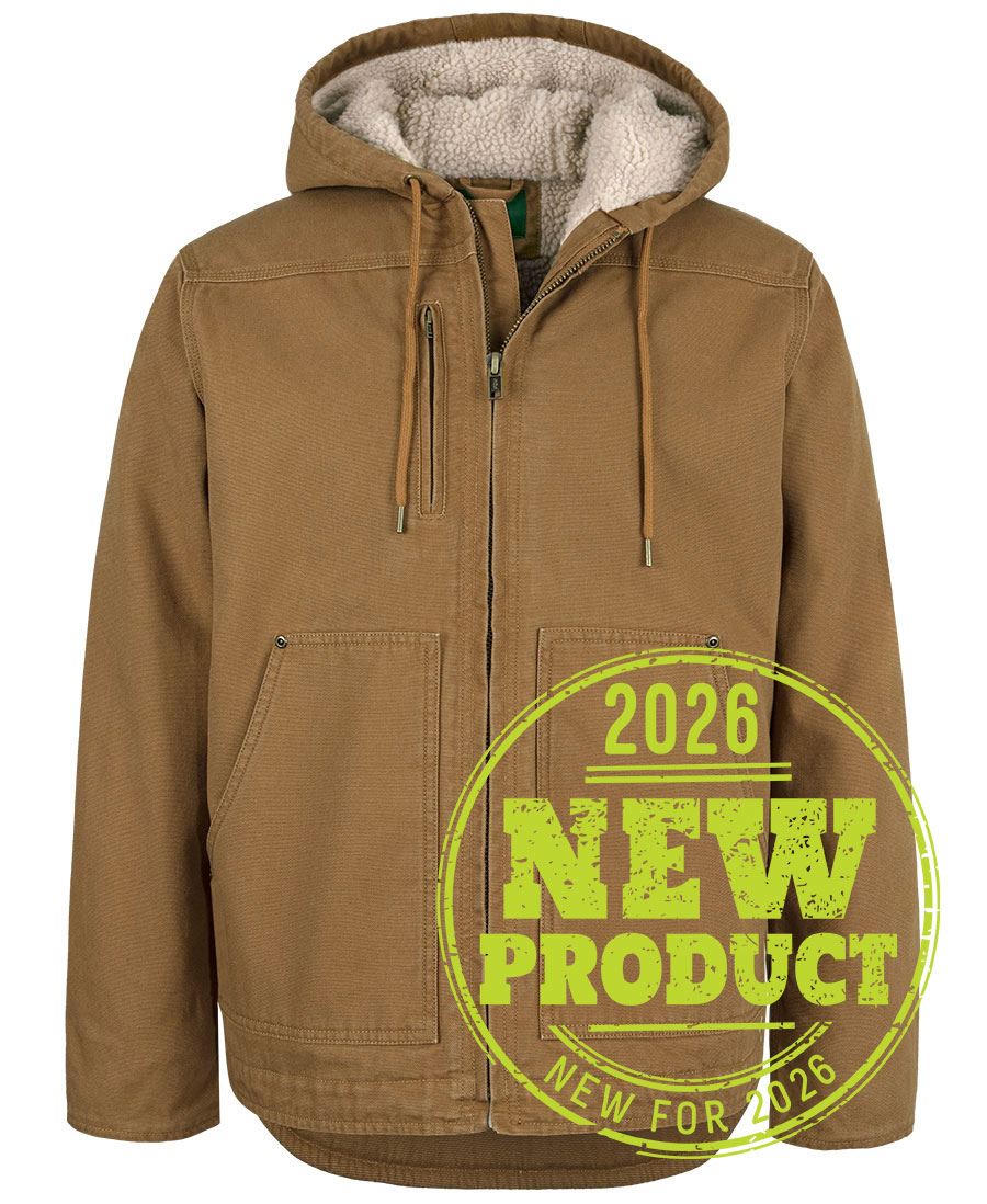 Colours of Cotton C of C HOODED BARN JACKET 3BHJ