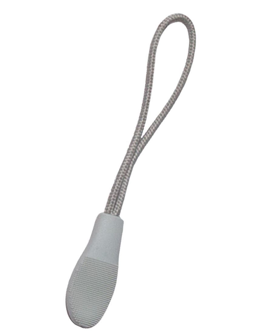 JB's Changeable Zip Puller (10PK) - Lt Grey - Front