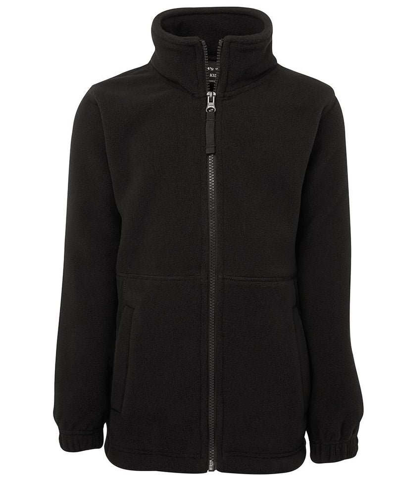 JB's Kids & Adults Full Zip Polar - Black - Front