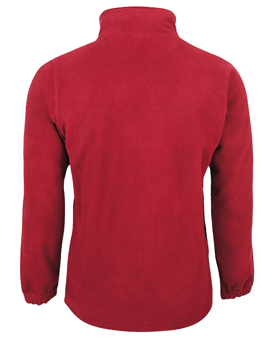 JB's Kids & Adults Full Zip Polar - Dk Red - Back