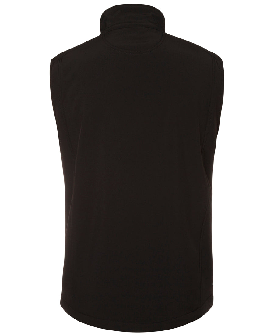 JB's Layer Soft Shell Vest - Black - Back