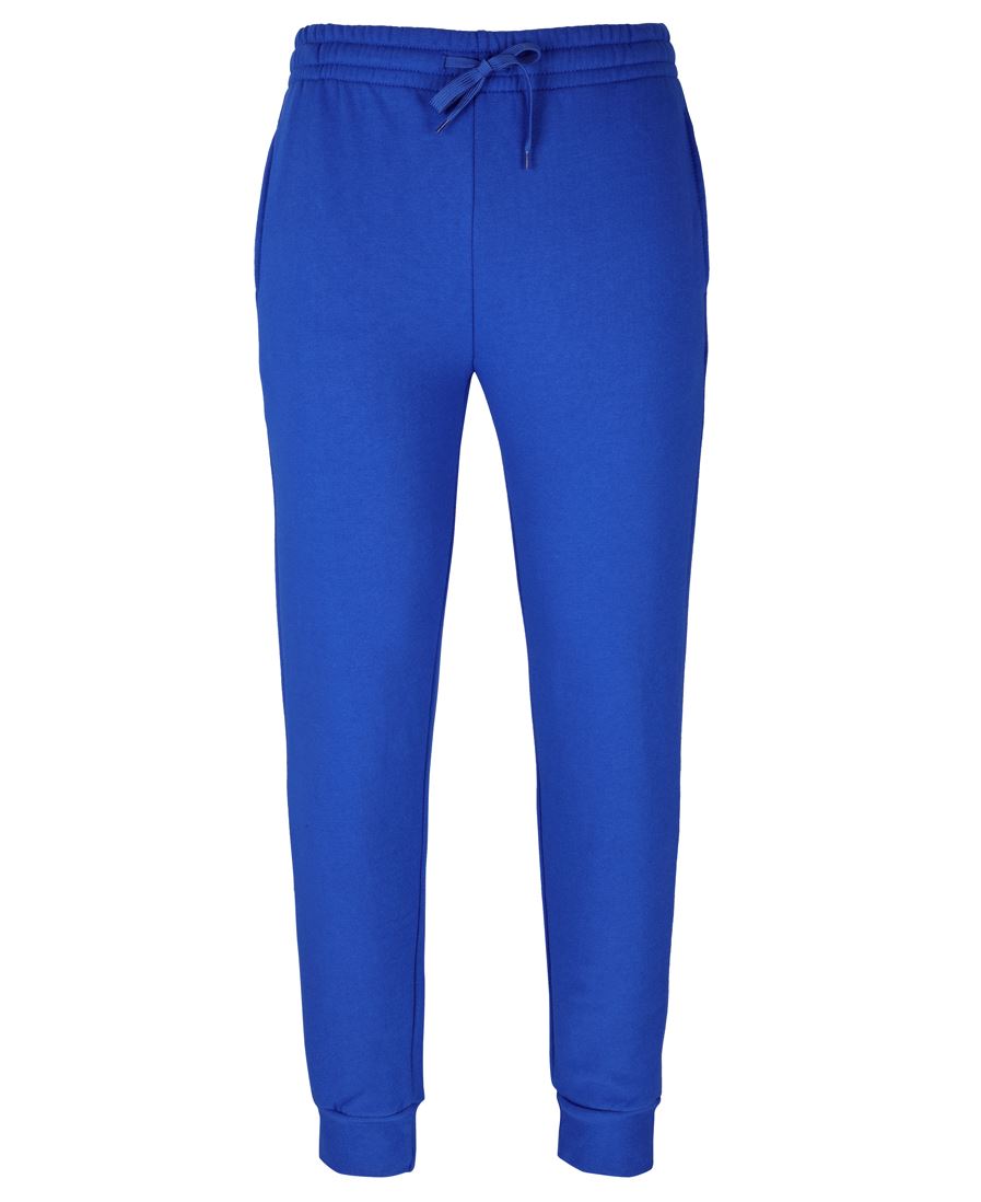 C of C Adults & Kids Cuffed Track Pant - Royal - Front
