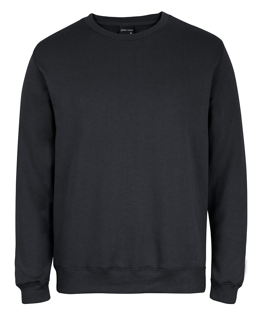 JB's Kids and Adults P/C Fleecy Sweat - Black - Front