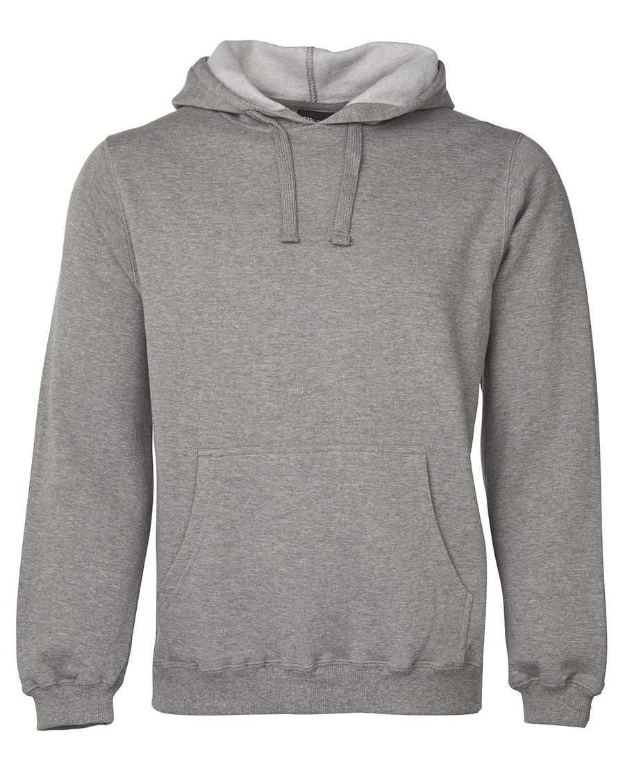 JB's Kids & Adults P/C Pop Over Hoodie - 13% Marle - Front