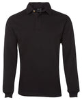 JB's 2 Tone Rugby - Black/Black - Front