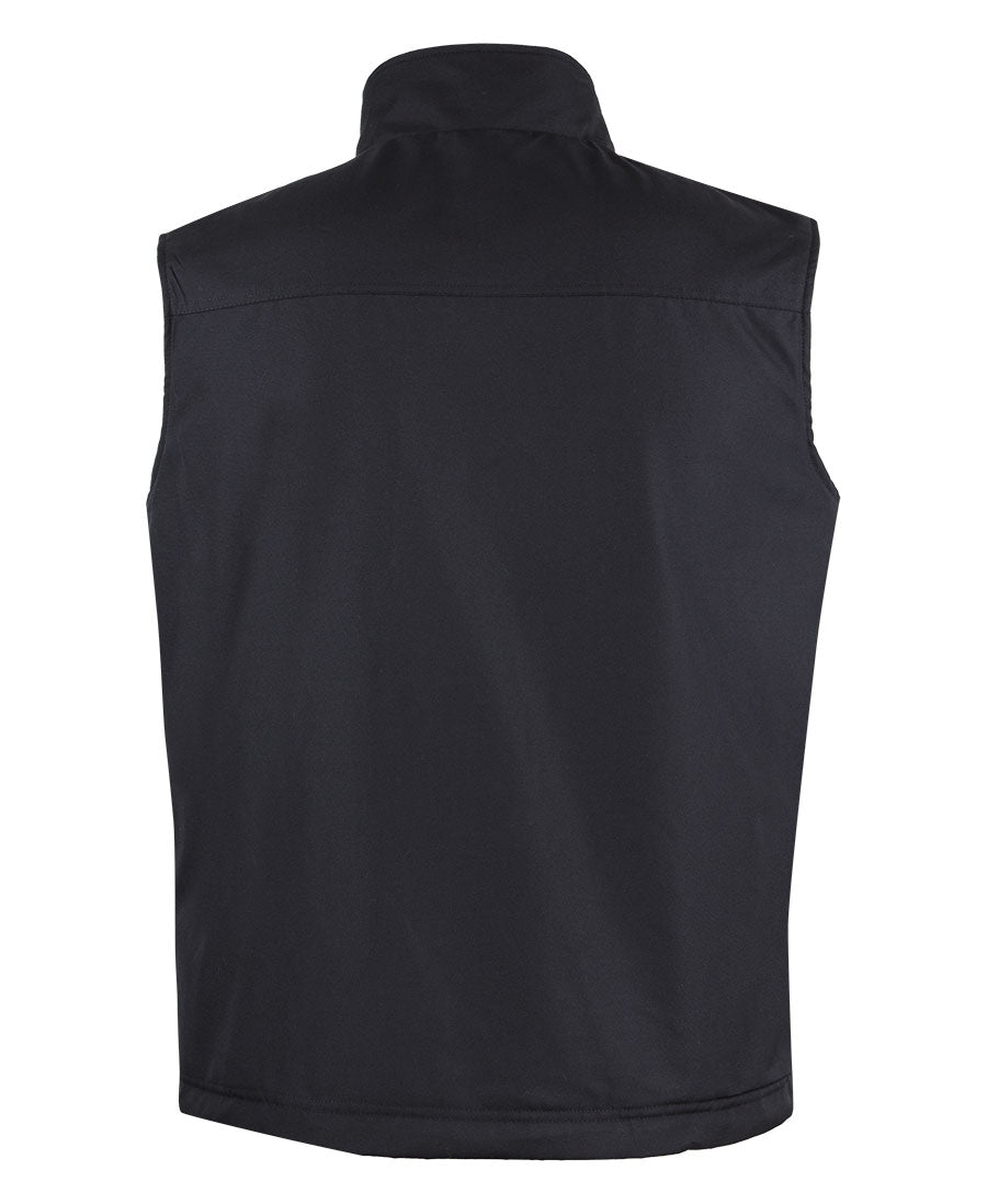 JB's Reversible Vest - Black/Black - Back