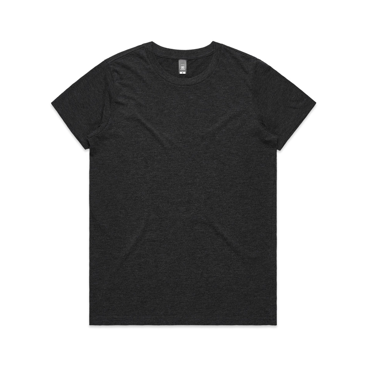 Wo's Maple Tee 4001S - Asphalt Marle - Front