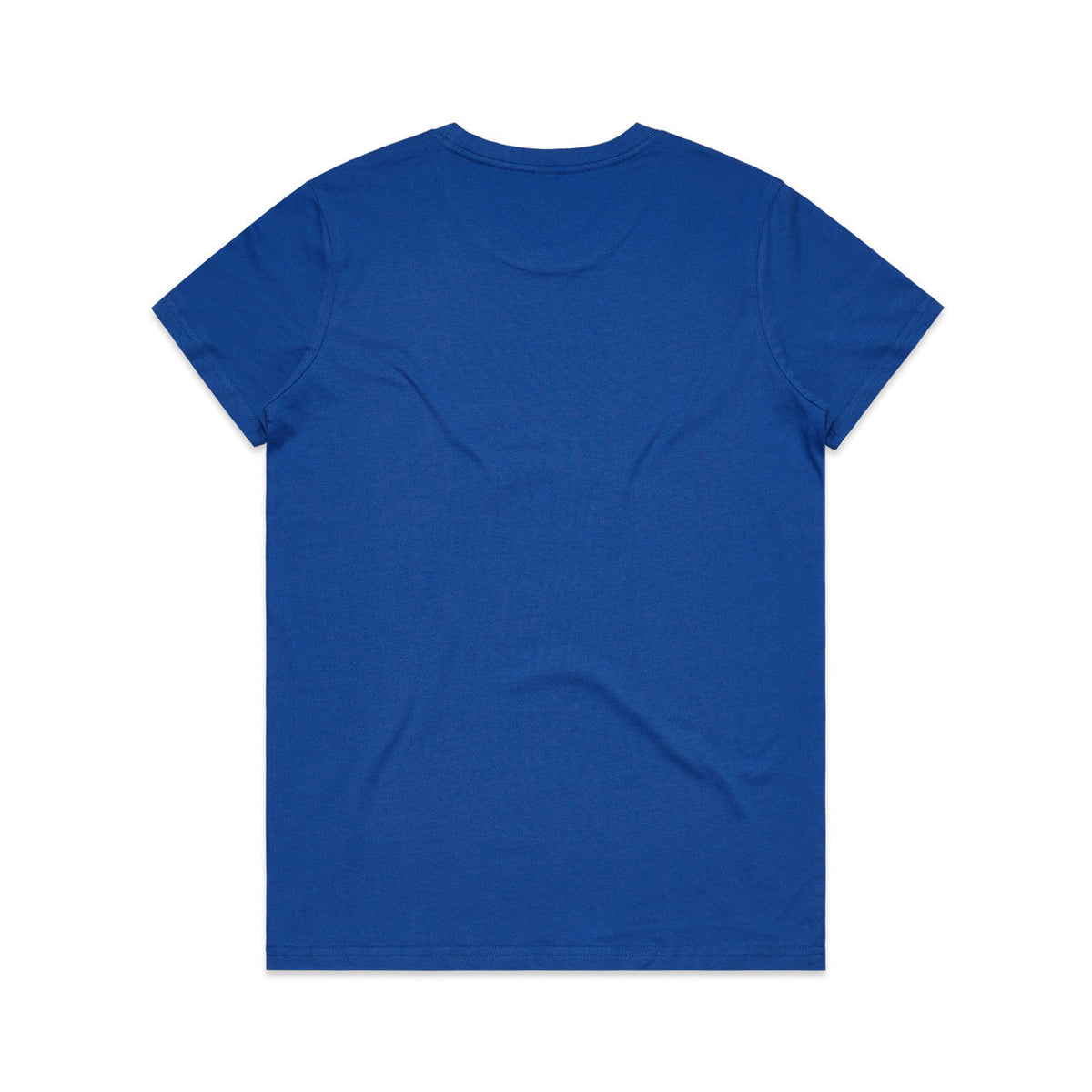 Wo's Maple Tee - Bright royal - Back