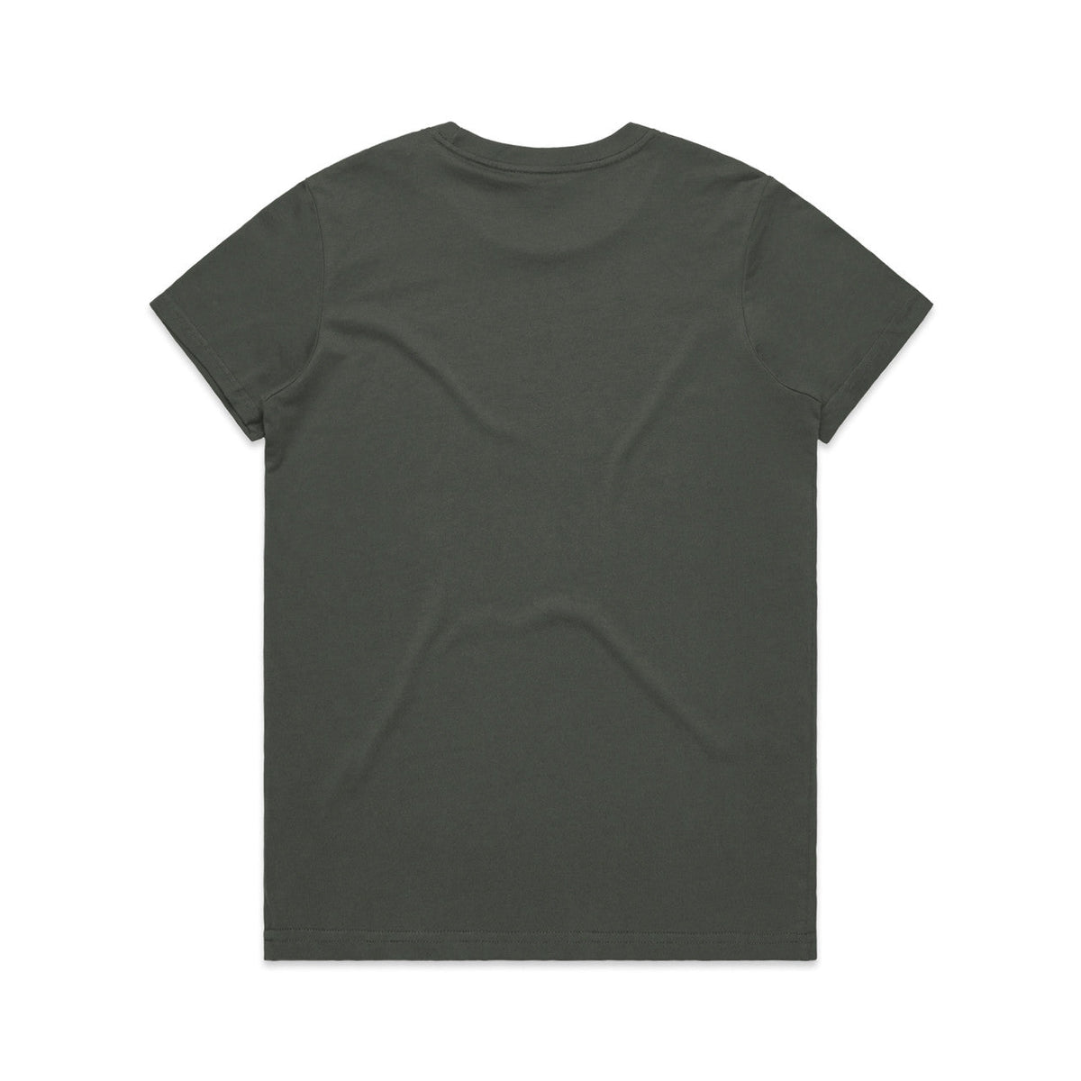 Wo's Maple Tee - Charcoal - Back