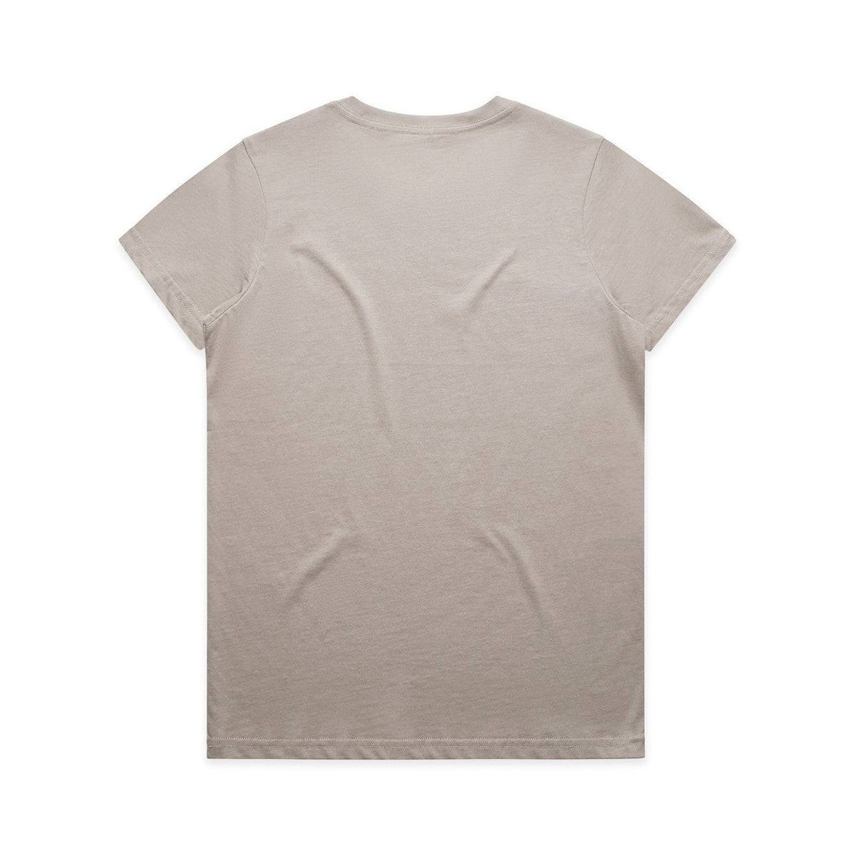 Wo's Maple Tee - Mushroom - Back
