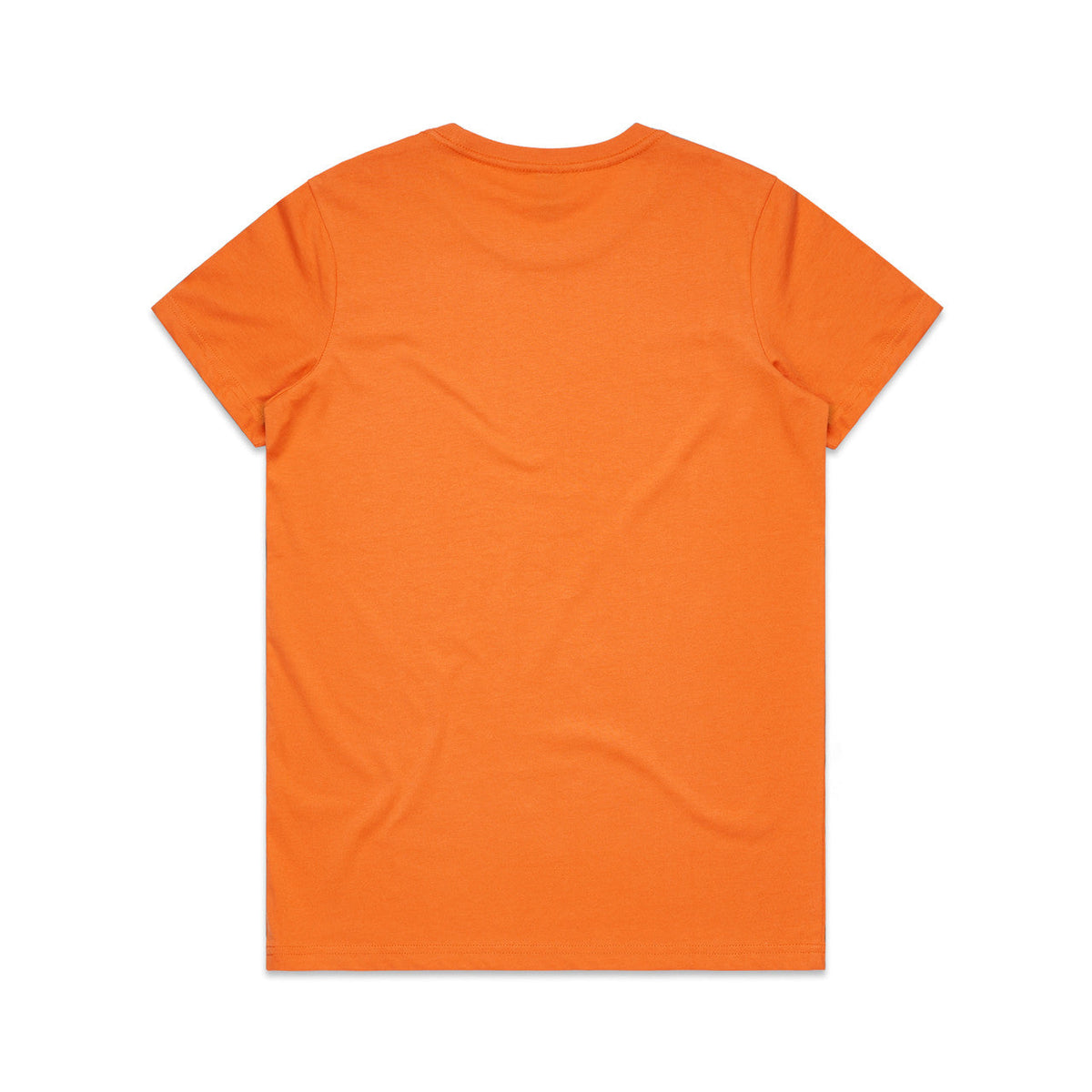Wo's Maple Tee - Orange - Back