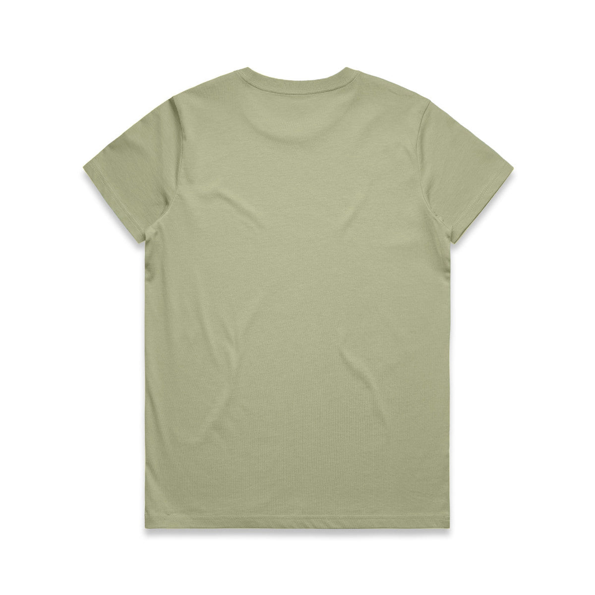 Wo's Maple Tee - Pistachio - Back