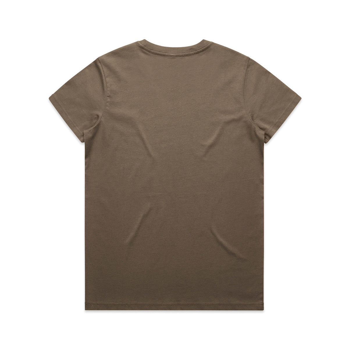 Wo's Maple Tee - Walnut - Back