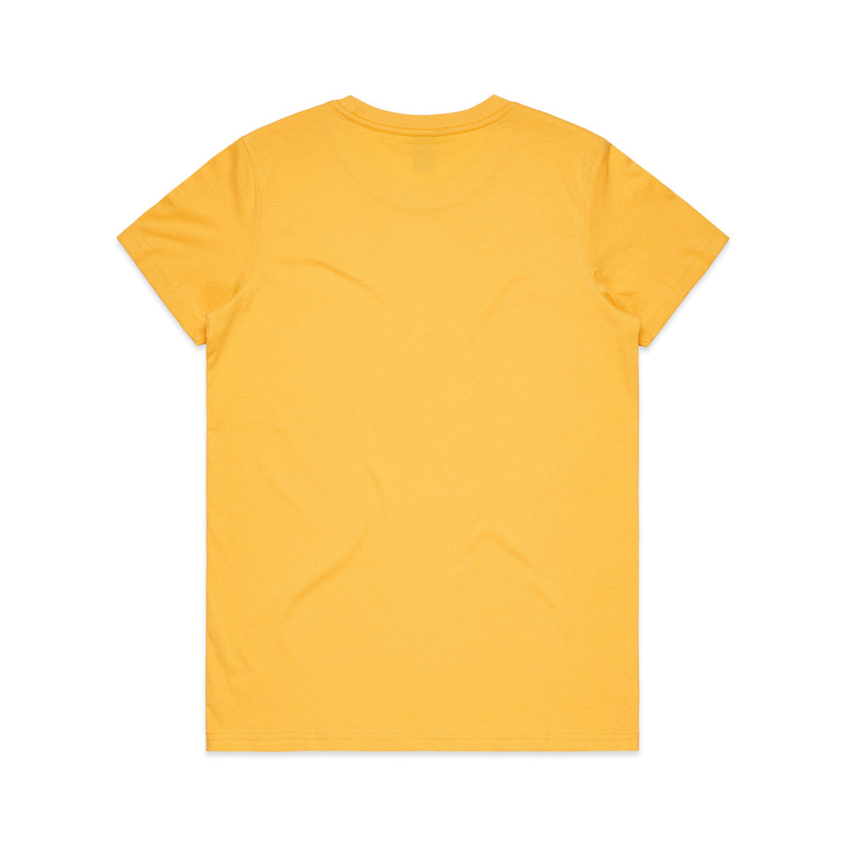 Wo's Maple Tee - Yellow - Back
