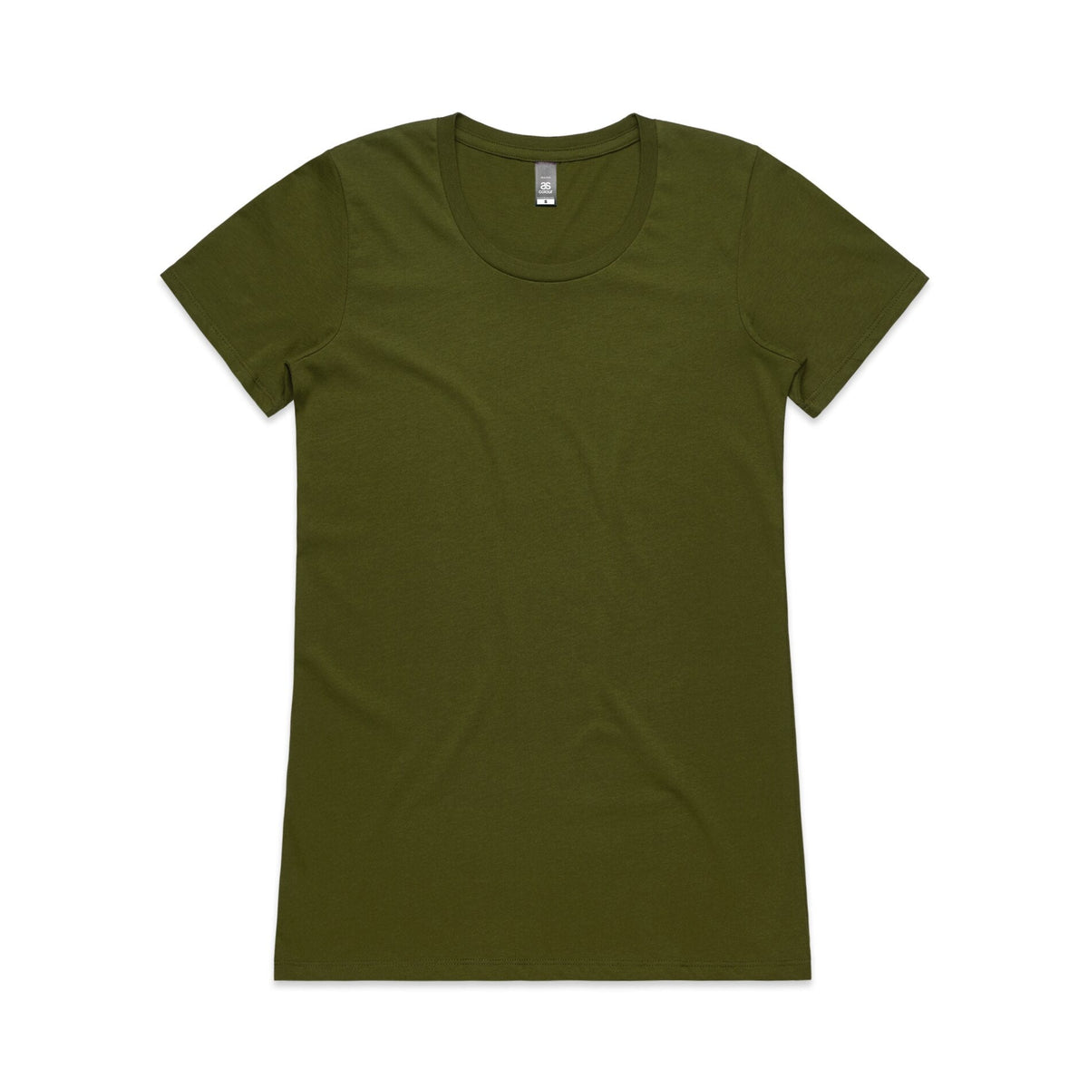 Wo's Wafer Tee 4002A - Fern Green - Front