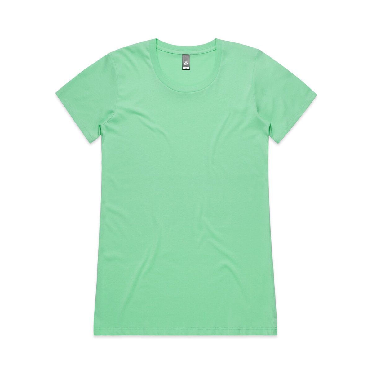 Wo's Wafer Tee 4002A - Mint - Front