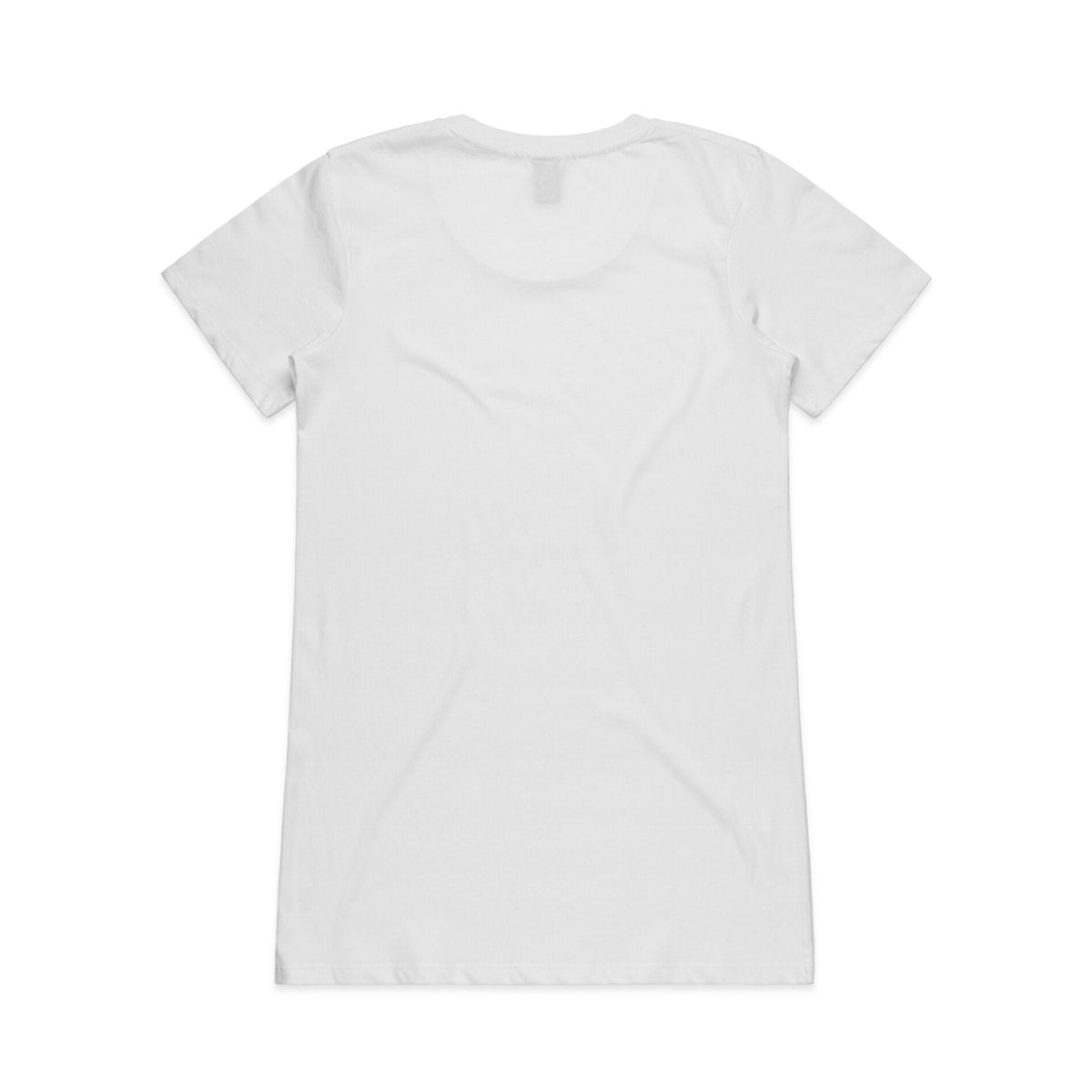 Wo's Wafer Tee 4002A - White - Back