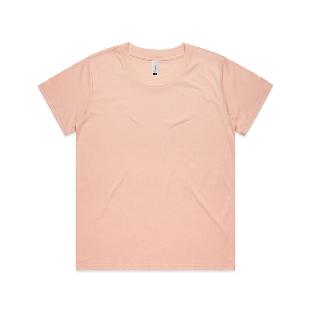 Wo's Cube Tee 4003S - Pale Pink - Front