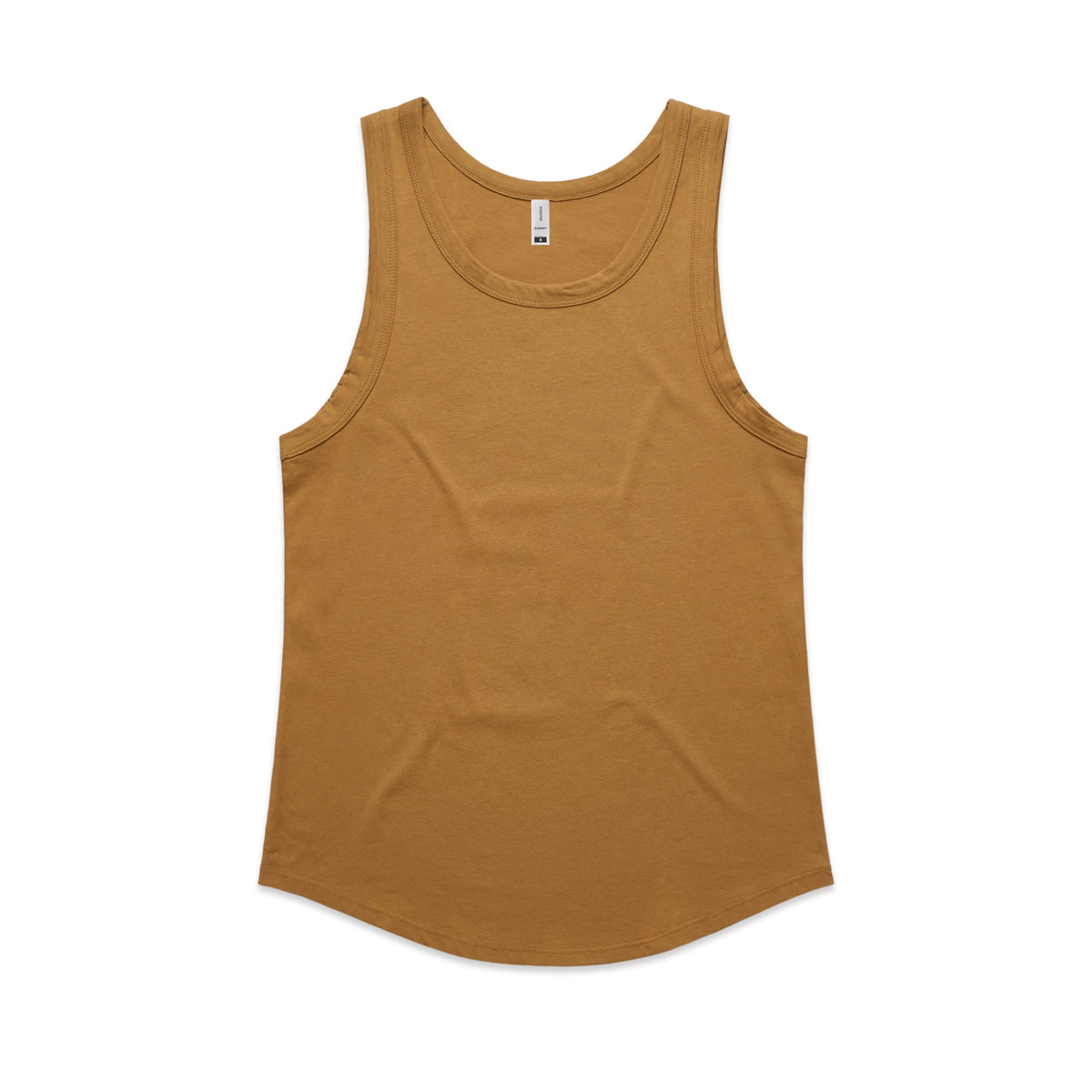 Wo's Sunday Singlet 4004S - Camel - Front