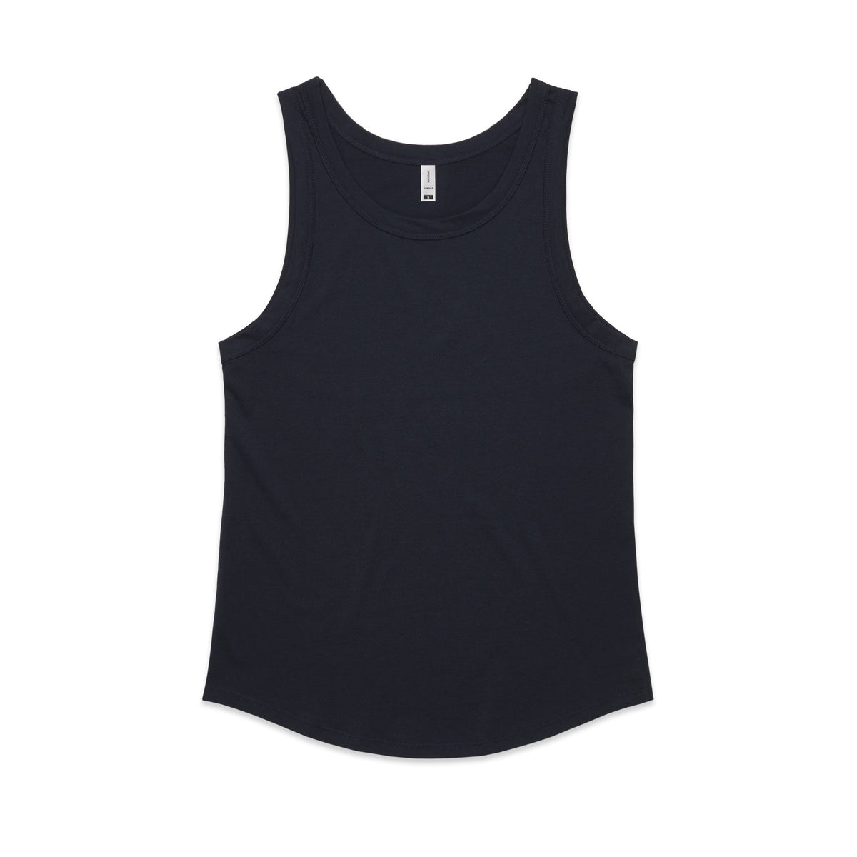 Wo's Sunday Singlet 4004S - Navy - Front