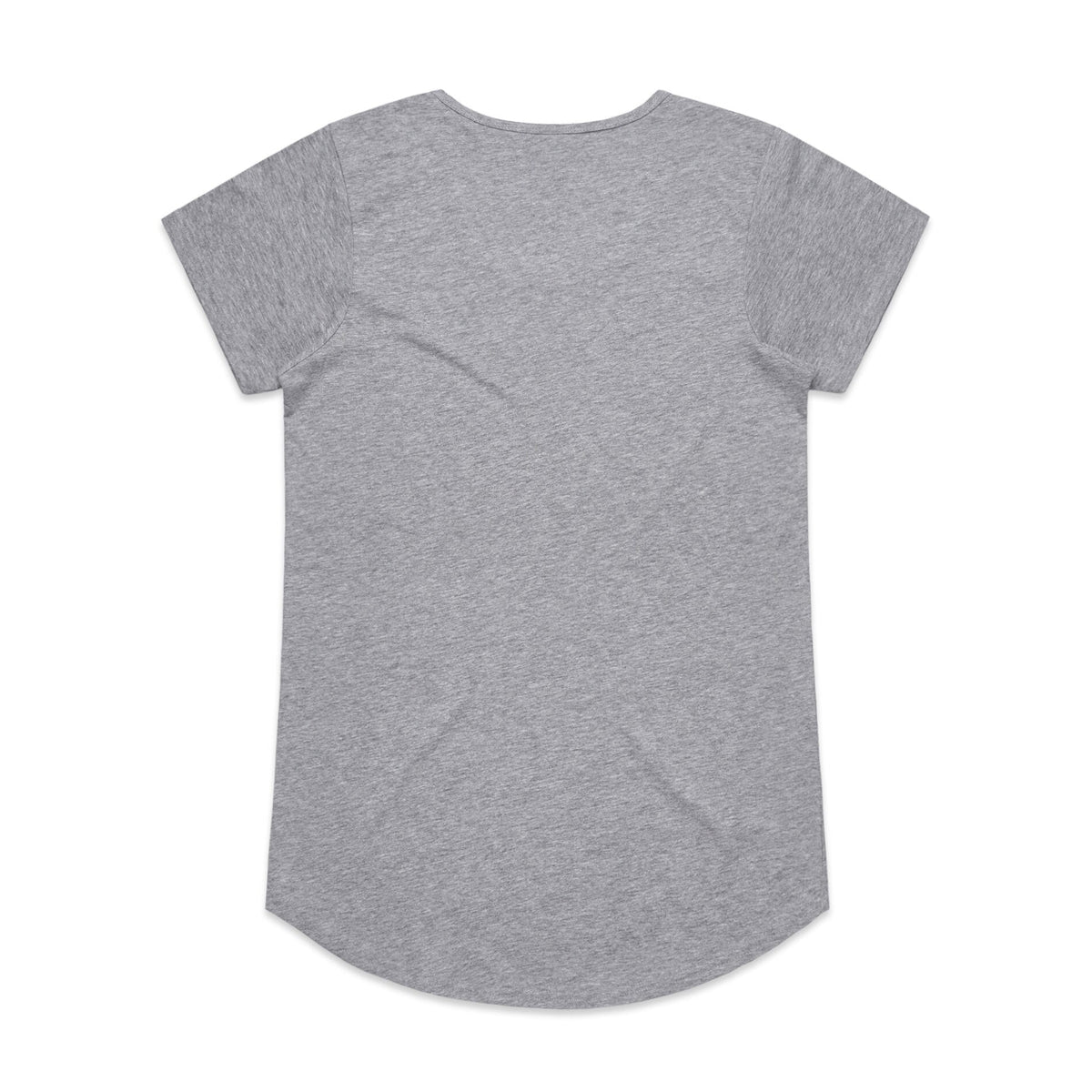 Wo's Mali Tee 4008 - Grey Marle - Back