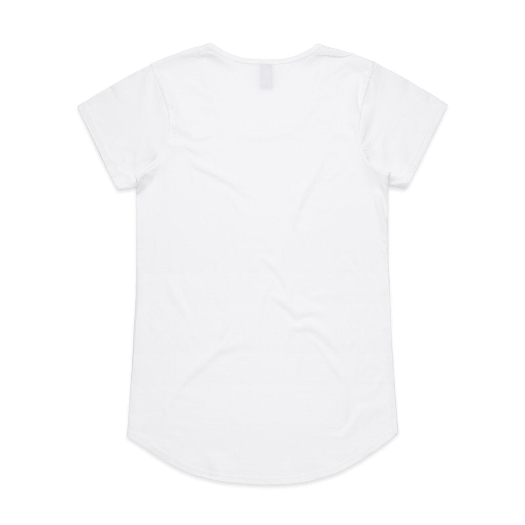 Wo's Mali Tee 4008 - White - Back