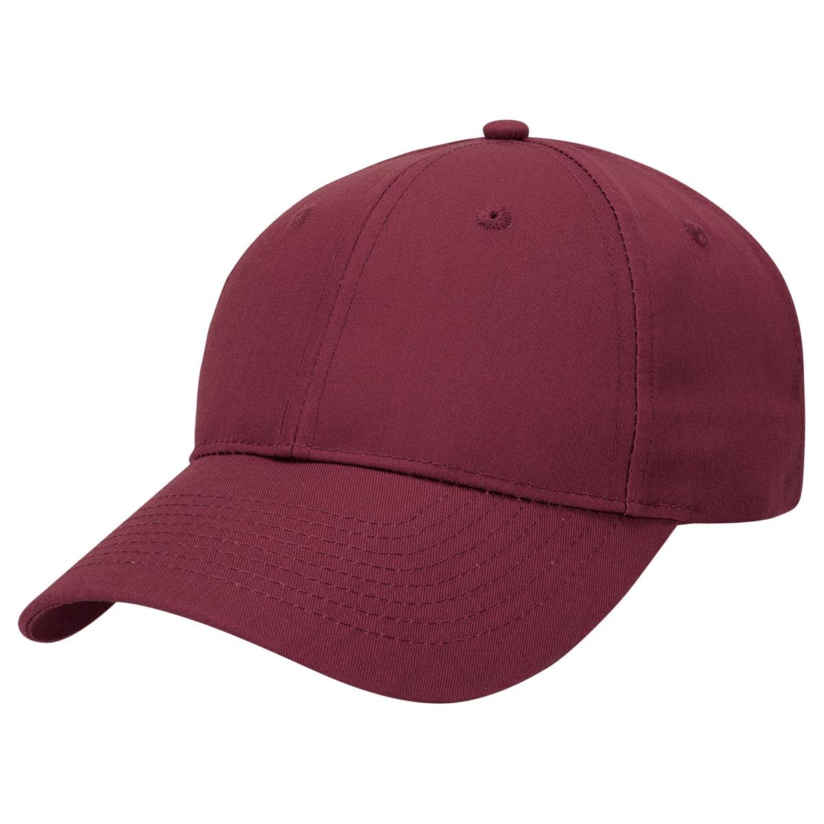 Poly Viscose Cap - Maroon - Front
