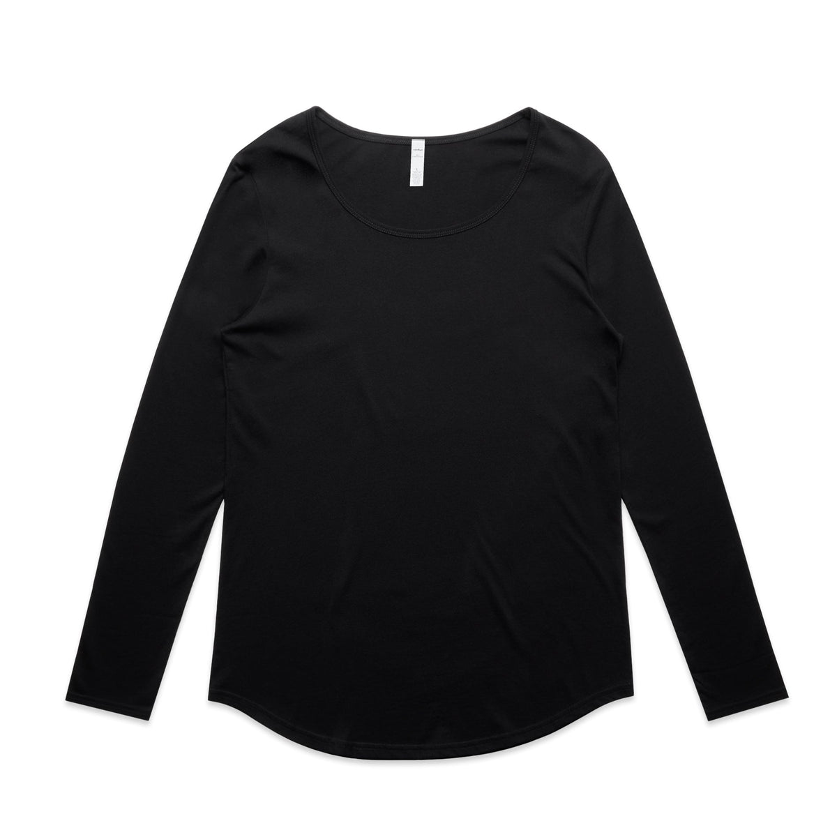 Wo's Mali L/S Tee 4009 - Black - Front