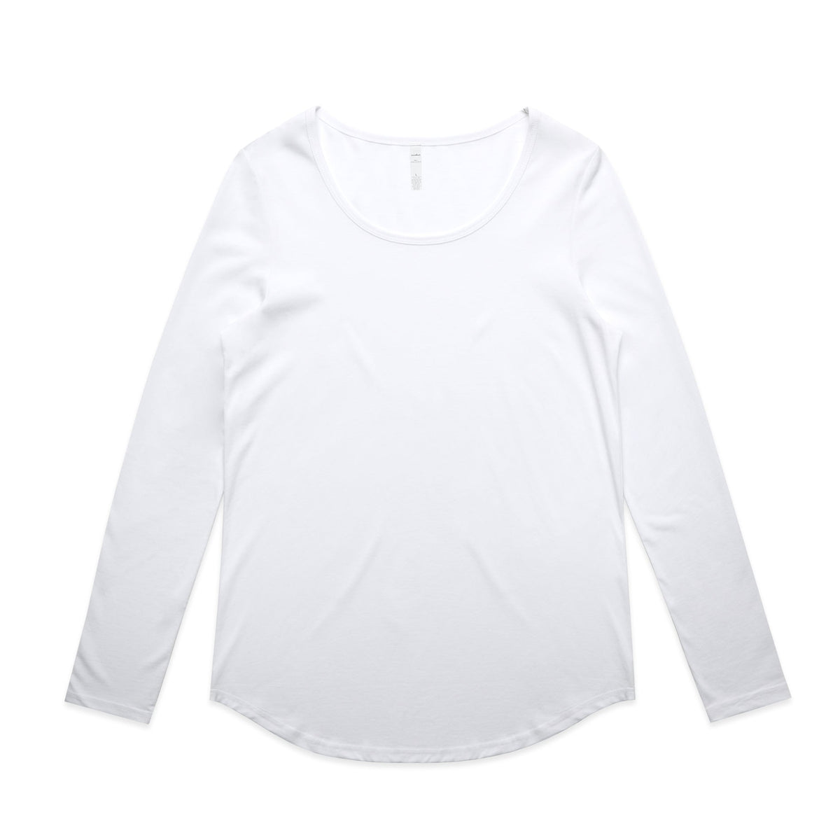 Wo's Mali L/S Tee 4009 - White - Front