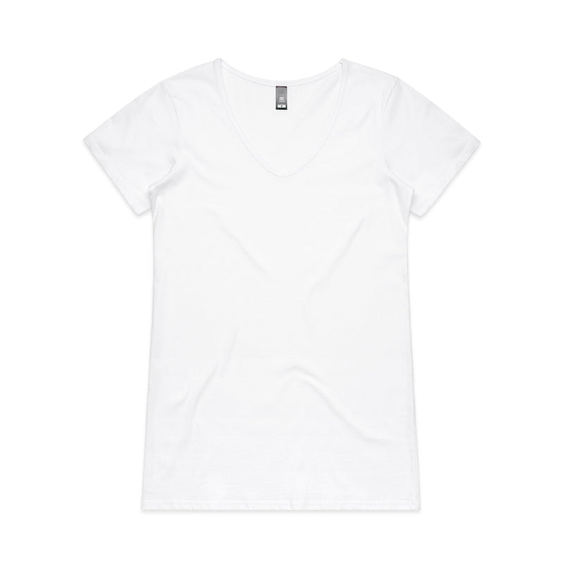 Wo's Bevel V Neck Tee 4010S