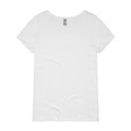 Wo's Sale Shutter Tee 4011SS - White - Front