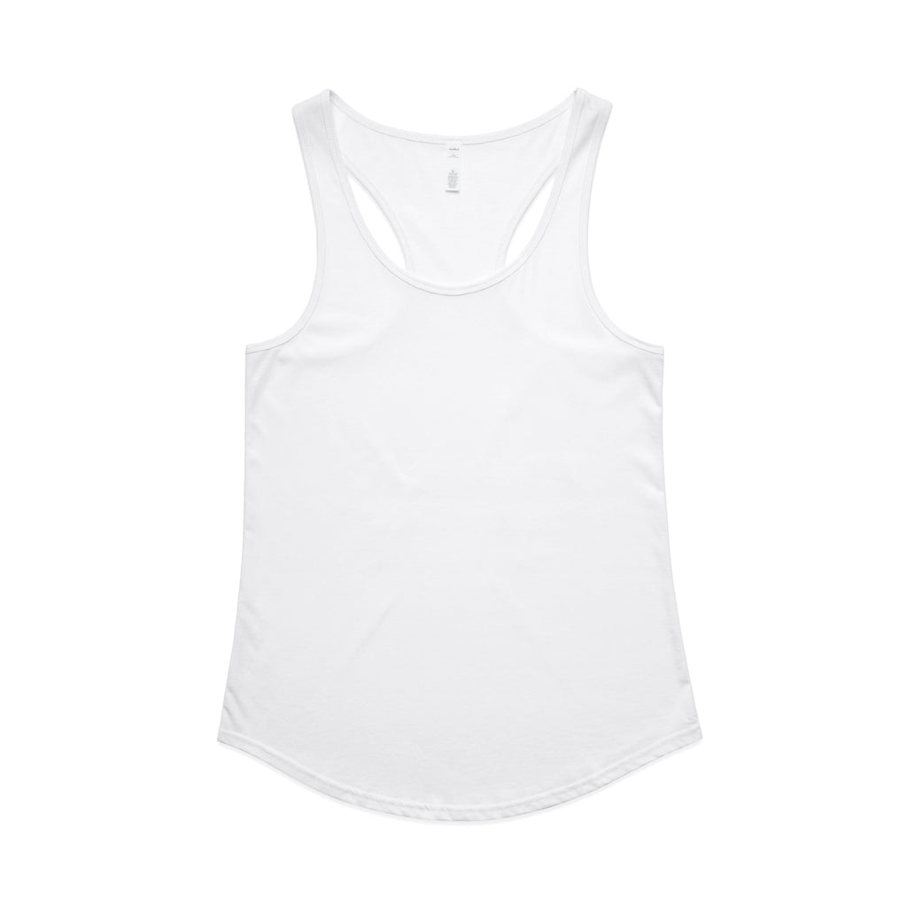 Wo's Mali Racerback 4013 - White - Front