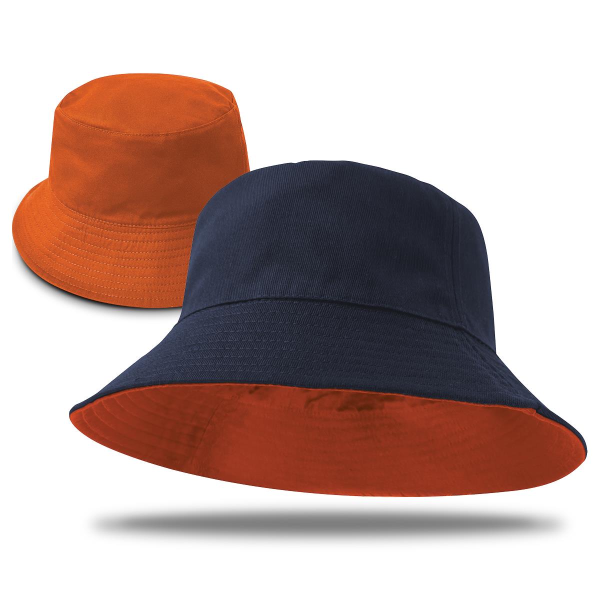 Switch Reversible Bucket - Navy / Orange - Front