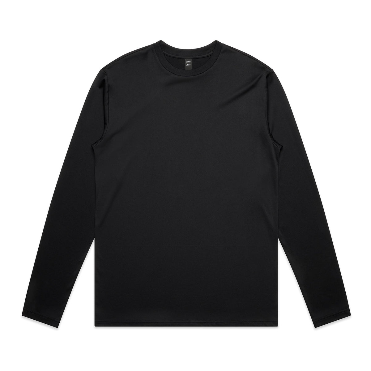 Wo's Maple Active L/S Tee 4020A - Black - Front