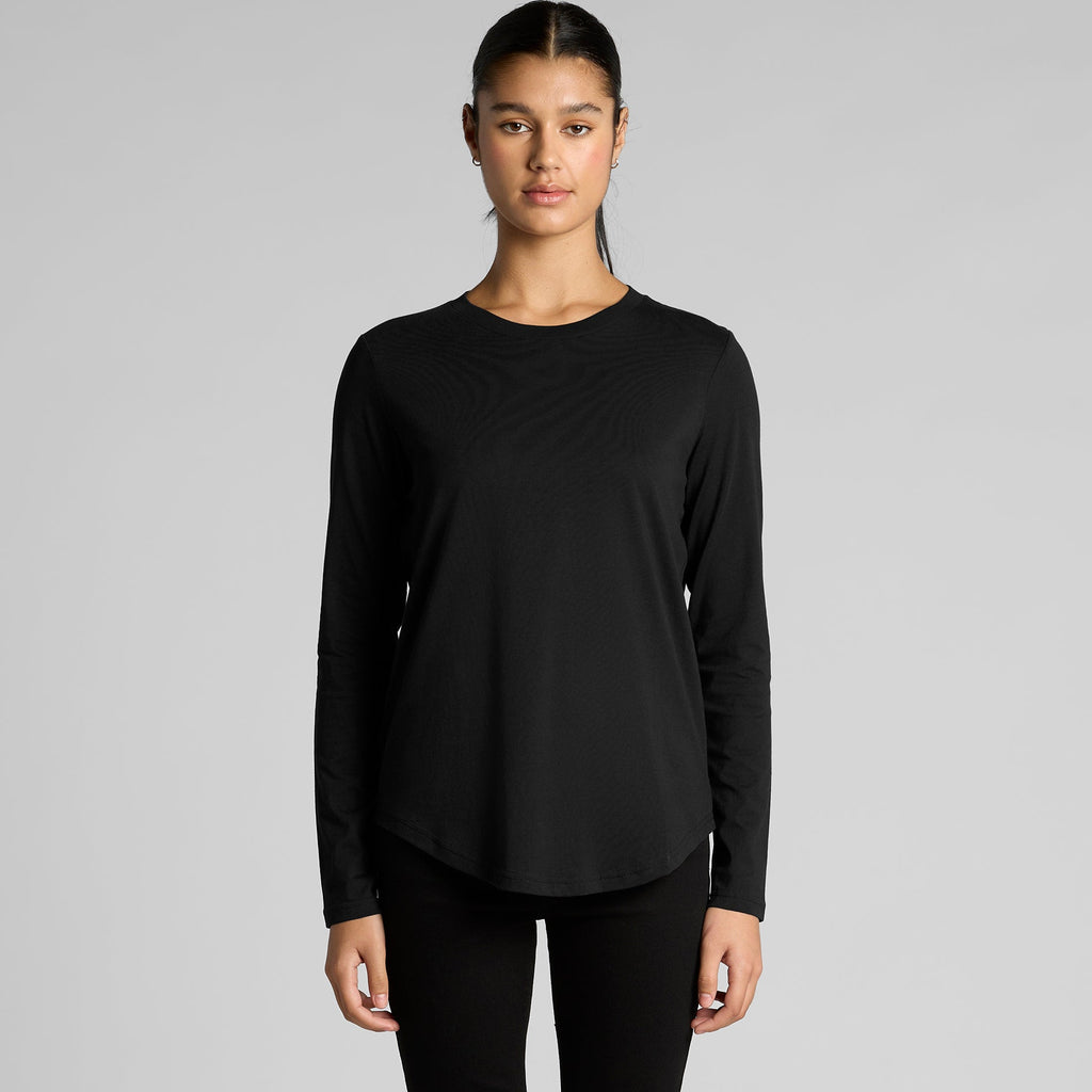 Wo's Maple Curve L/S Tee 4021
