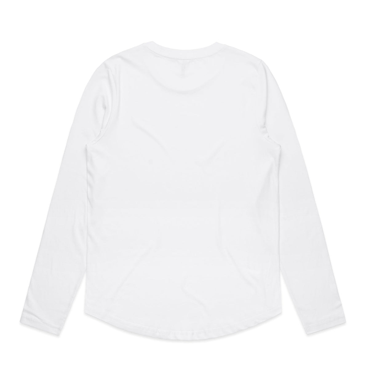 Wo's Maple Curve L/S Tee 4021 - White - Back
