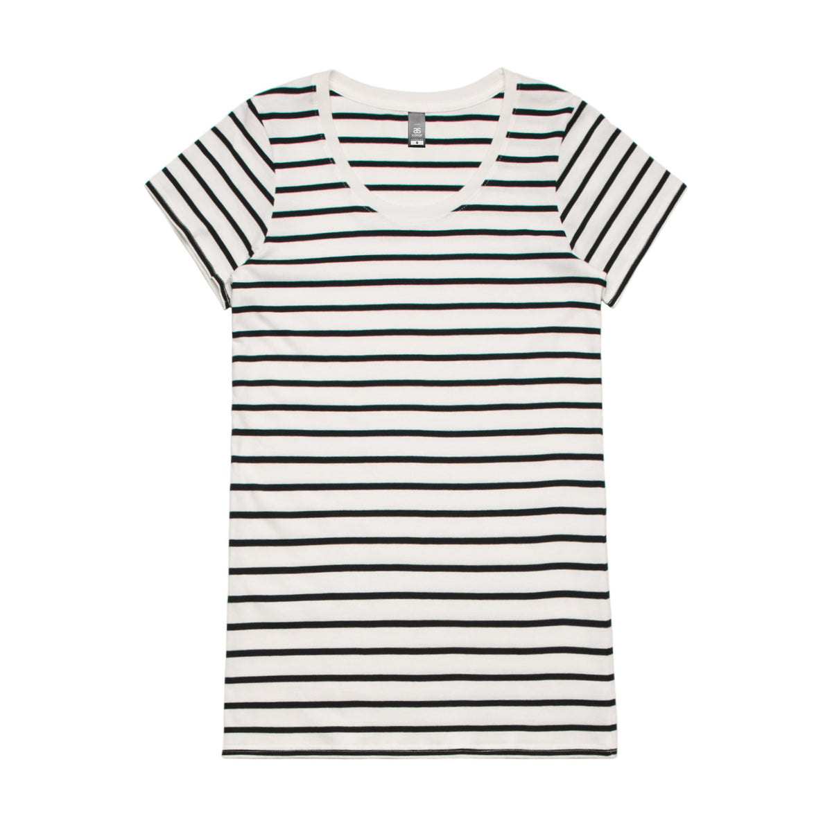 Wo's Loop Stripe Tee 4023S