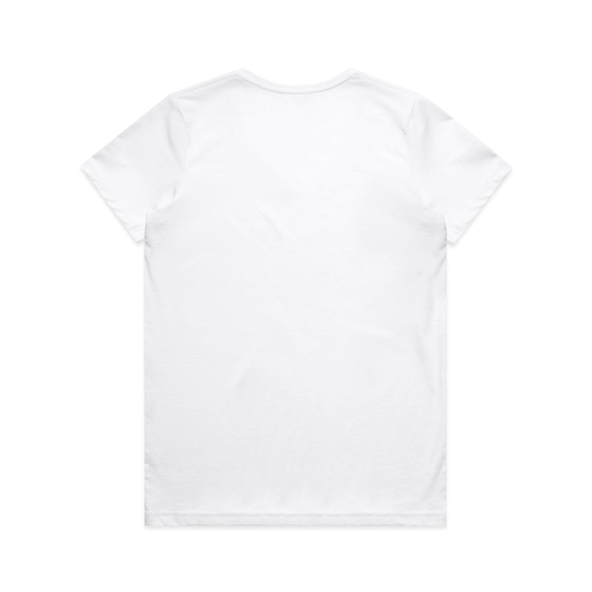 Wo's Maple V Neck Tee 4023 - White - Back