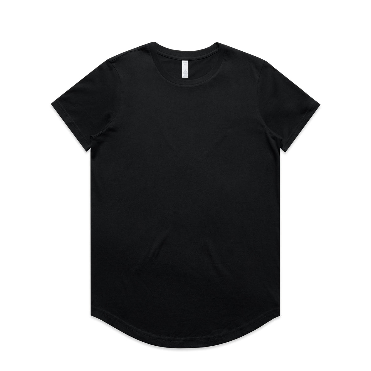 Wo's Maple Curve Tee 4024 - Black - Front