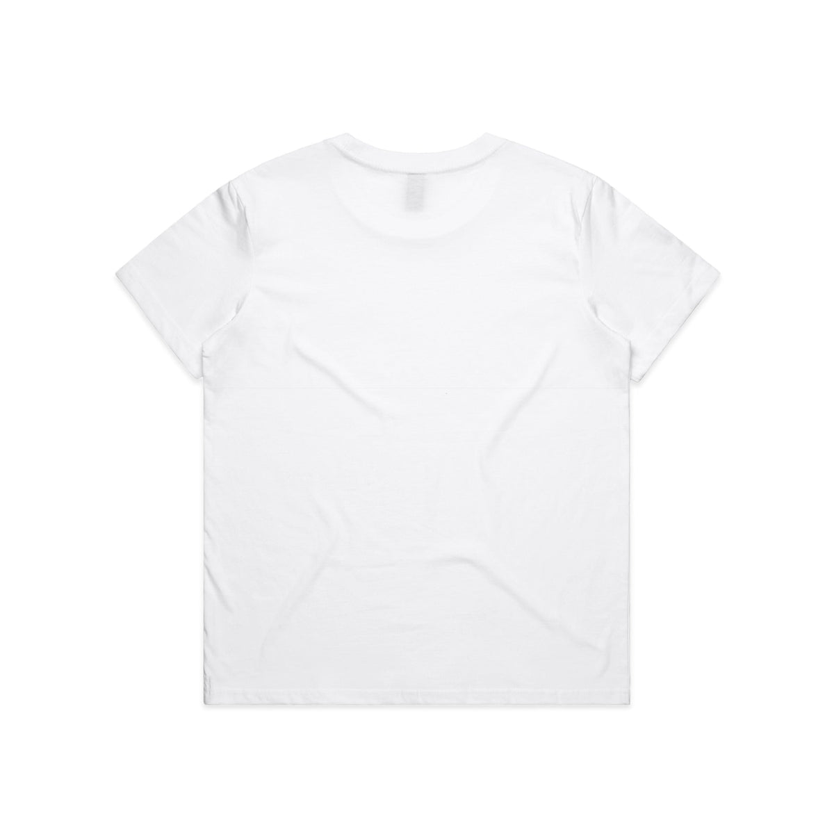 Wo's Maple Minus Tee [-8cm] 4025 - White - Back