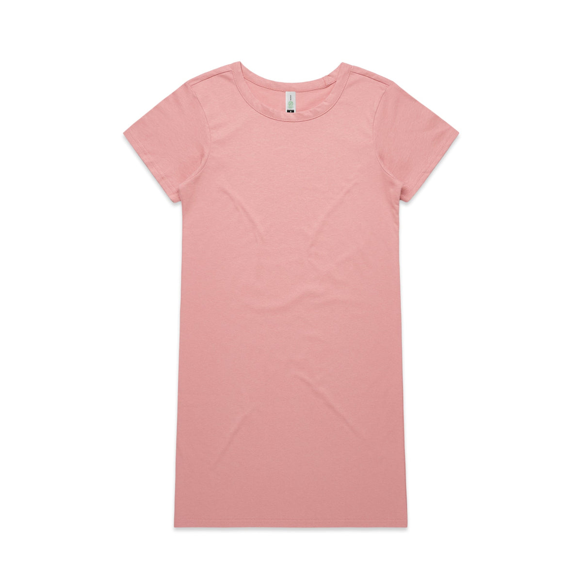 Wo's Mika Organic S/S Dress 4028S - Rose - Front
