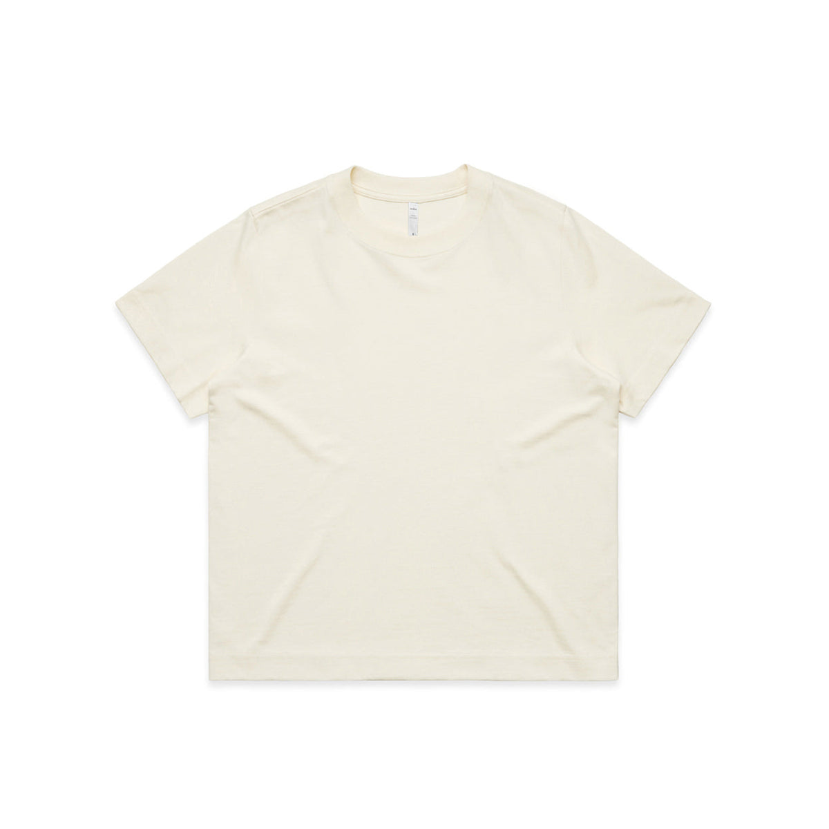 Wo's Box Tee 4030 - Ecru - Front
