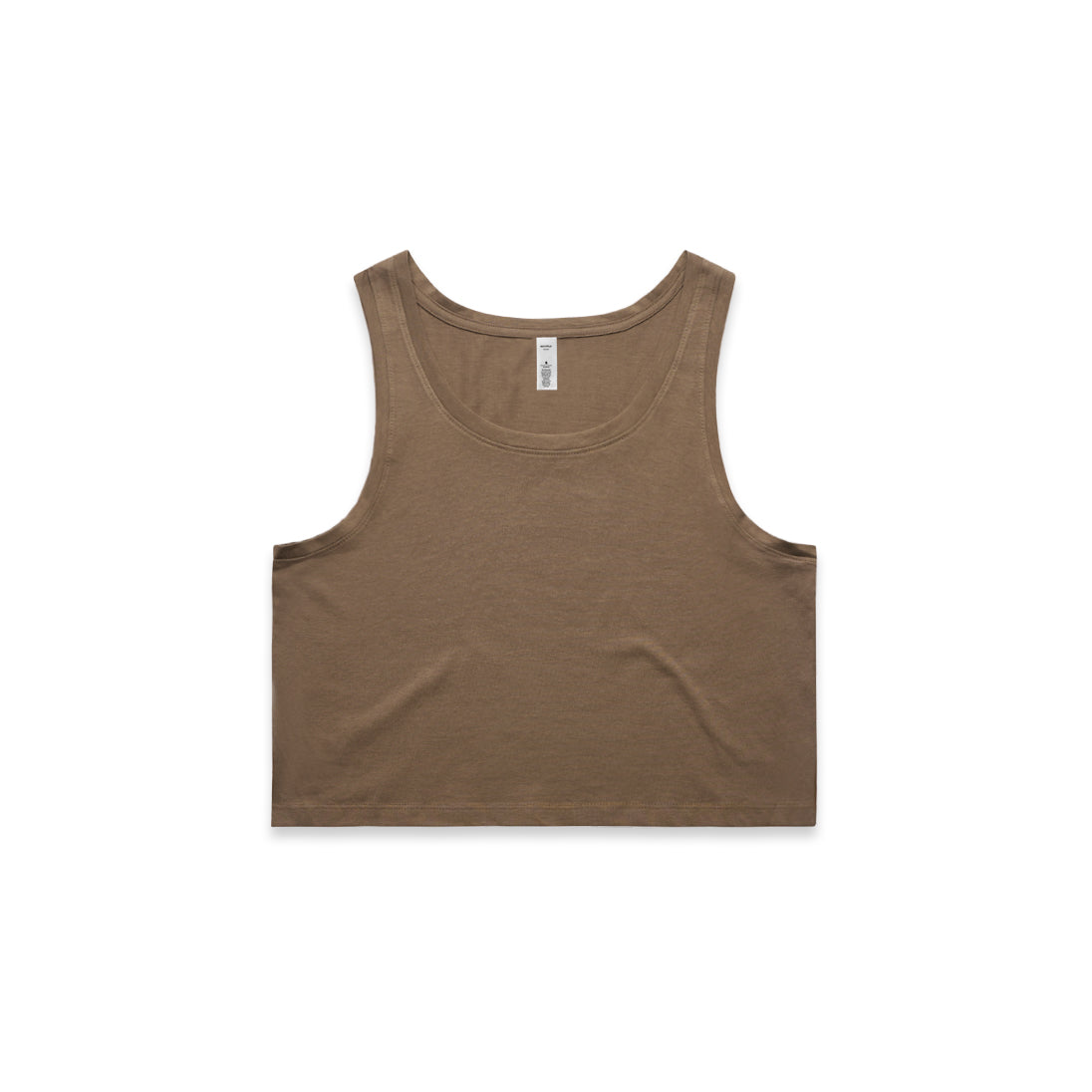 Wo's Crop Singlet 4031S - Musk - Front