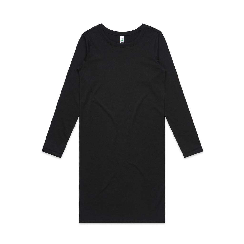Wo's Mika Organic L/S Dress 4033