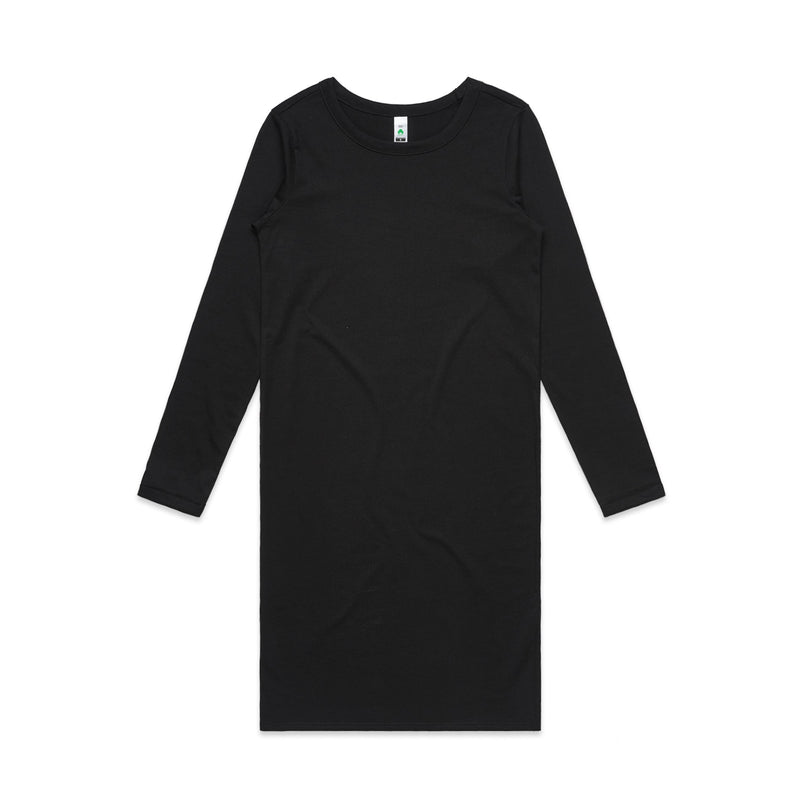 Wo's Mika Organic L/S Dress 4033