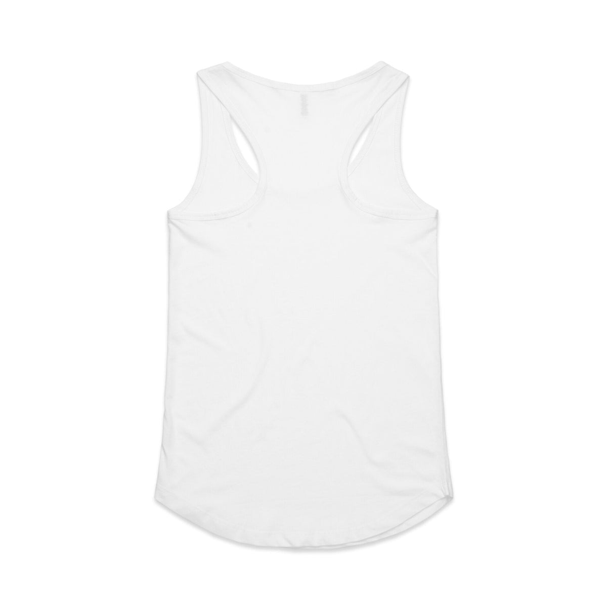 Wo's Yes Racerback Singlet 4045 - White - Back