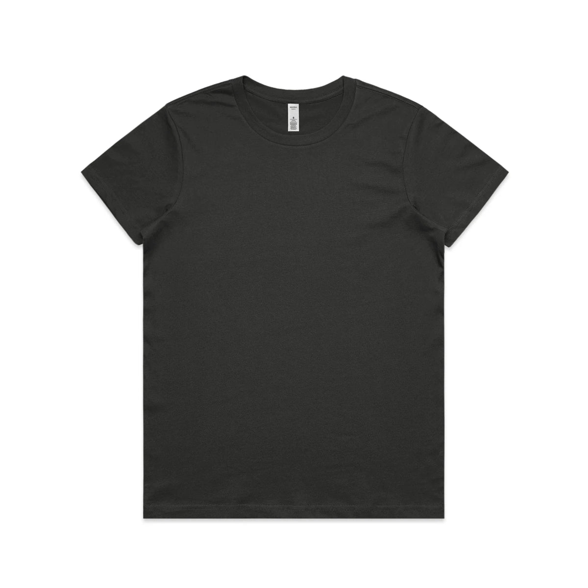 Wo's Basic Tee 4051 - Coal - Front