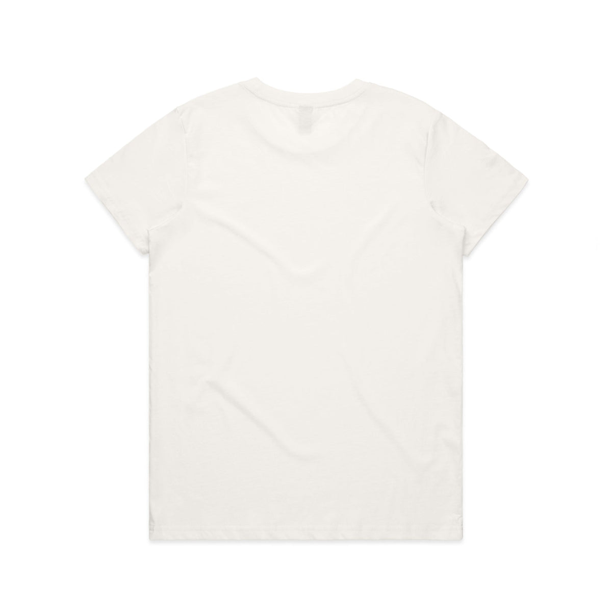 Wo's Basic Tee 4051 - Natural - Back