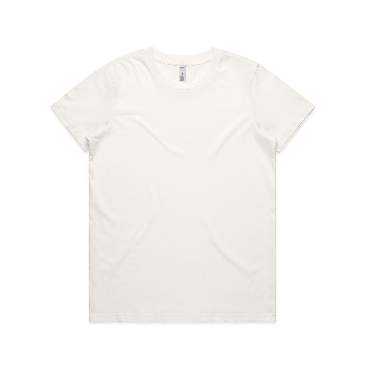 Wo's Basic Tee 4051 - Natural - Front